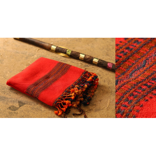 From the grasslands ❅ Woolen shawl {  द }